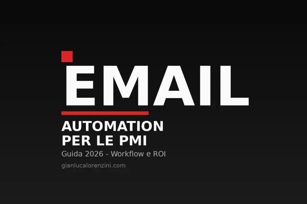 Email marketing automation per PMI italiane: workflow, ROI e guida 2026