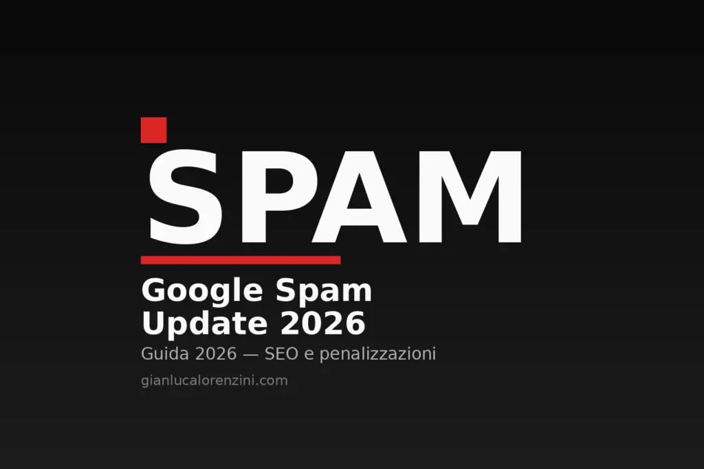 Google Spam Update 2026: cosa colpisce e come proteggere il sito della tua PMI
