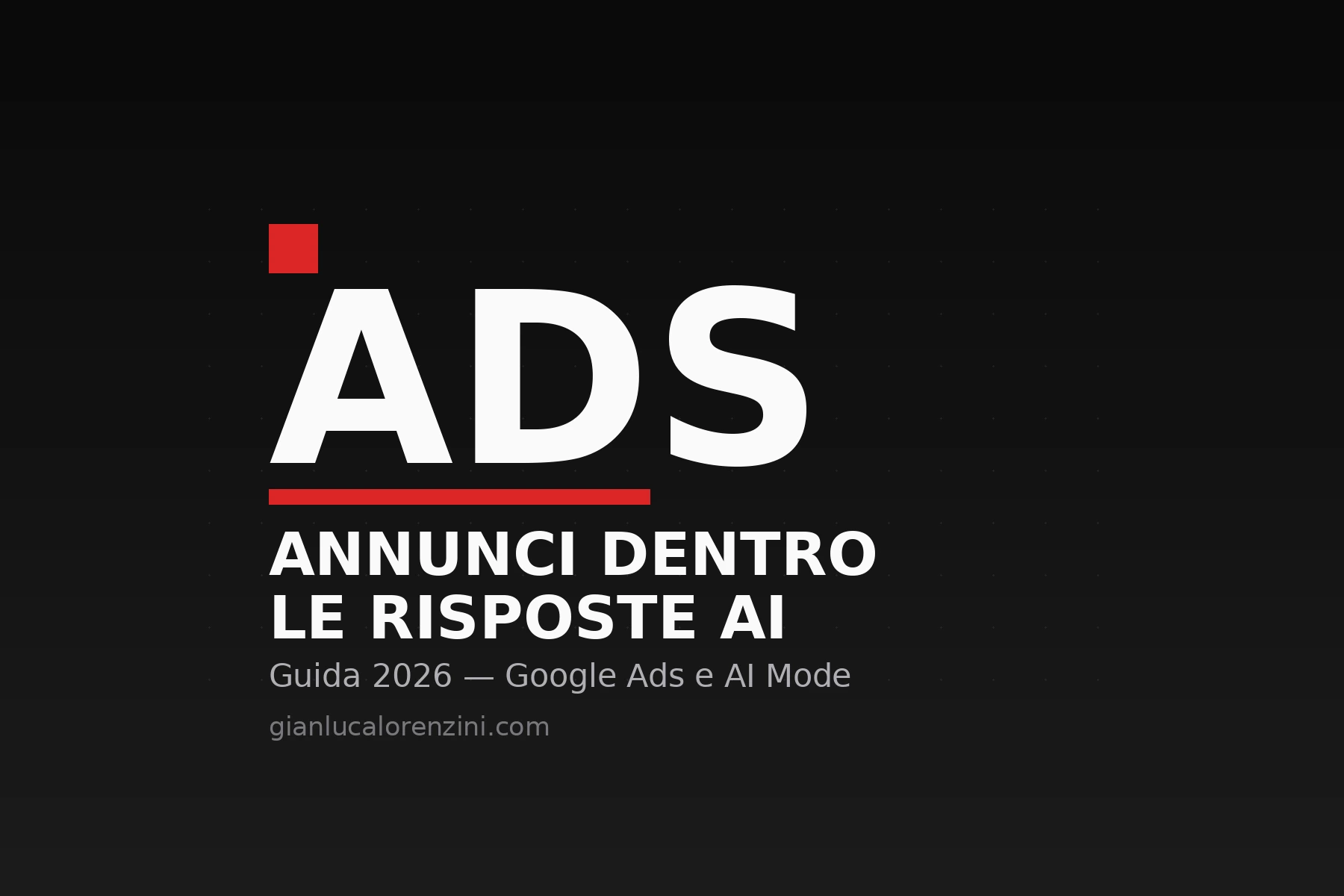 Annunci pubblicitari dentro le risposte di Google AI Mode: guida 2026 per le PMI italiane