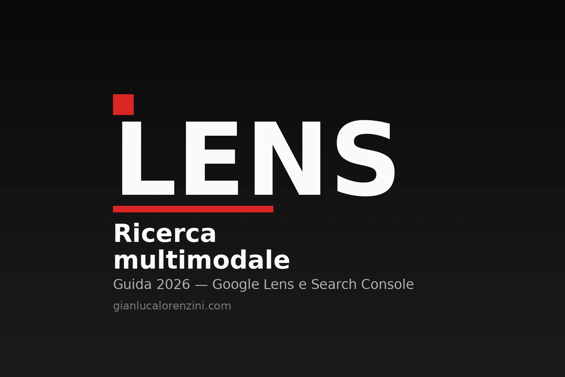 Ricerca multimodale e Google Lens: guida 2026 per PMI su come farsi trovare con le immagini